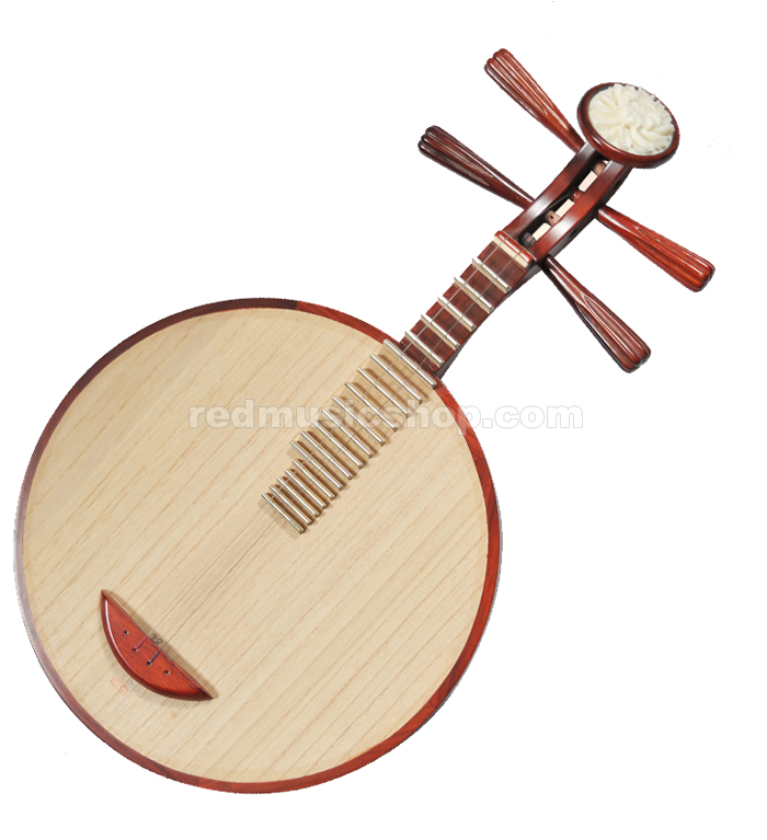 Rosewood Yueqin Lute Moon Guitar Chinese Musical Instrument eBay