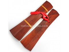 Professional Red Sandalwood Clappers, Paiban, Ban, Tanban, Guban, E0884