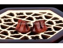 Quality Professional Hainan Huanghuali Wood Scented Rosewood Dual-body Erhu Bridge, E1015
