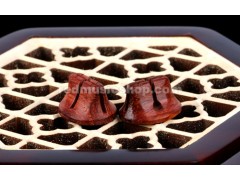 Quality Professional Hainan Huanghuali Wood Scented Rosewood Dual-body Erhu Bridge, E1015
