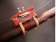 Red Sandalwood Erhu Fine Tuners&Qian Jin,All in One,for Erhu Zhonghu Banhu etc