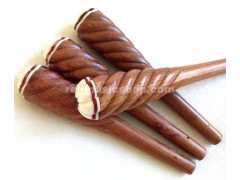 Rosewood Yueqin Pegs, Spiral, 1 Set (4 Pieces)