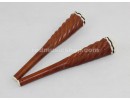 Rosewood Erhu Pegs, Spiral, 1 Set (2 Pieces), Customizable