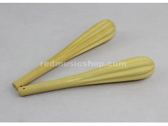 Yellow Jujube Wood Jinghu Pegs, 1 Set (2 Pieces), Customizable