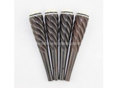 Ebony Liuqin Pegs, Spiral, 1 Set (4 Pieces), Customizable