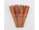 Rosewood Liuqin Pegs, Spiral, 1 Set (4 Pieces), Customizable