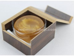 Leto quality rosin #8001, containing gold powder, wooden box, for Violin,Viola,Cello