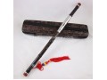 Professional Ebony Bawu Flute, Imitation Bamboo Joint