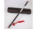 Professional Ebony Bawu Flute, Imitation Bamboo Joint