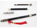 Professional Ebony Bawu Flute, Two Keys Supported, E0422