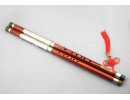 Professional Rosewood Bawu Flute, Double Pipe