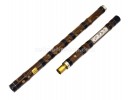 Purple Bamboo Flute, Dizi Kit, Imitation OX Horns, Detachable, E0280