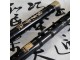 プロ級の黒檀笛　白銅ダブルソケット  E0093