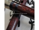 Detachable red sandalwood  wooden Dizi flute, Dizi Kit