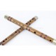 Pluggable yellow sandalwood  wooden Dizi flute,Dizi Kit