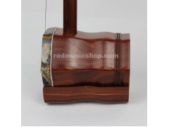 Engraved Rosewood ERHU Instrument,Bronze Tuning Mechanism,with tutorial book+DVD(English)