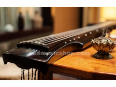 Concert Grade Aged Chinese Fir Wood Guqin, 7-string Zither