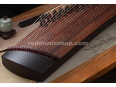 135cm (53" ) Professional Travel Size Ebony Guzheng, Chinese 21-string Zither, Hollowed out Guzheng, E1171