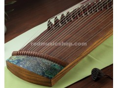 135cm (53" ) Professional Travel Size Guzheng,  Hollowed out Guzheng, Chinese 21-string Zither, E1172