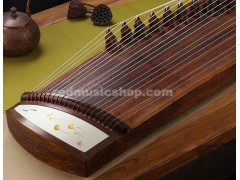 135cm (53" ) Concert Grade Travel Size Guzheng,  Hollowed out Guzheng, Chinese 21-string Zither, E1174