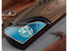 Professional Ebony Guzheng, Chinese 21-string Zither, E1175
