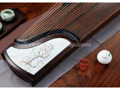 Concert Grade Ebony Guzheng, Chinese 21-string Zither, E1176
