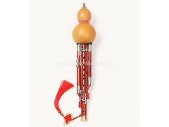 Professional Hulusi with 5 Additional Keys, Rosewood Pipe