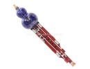 Professional Rosewood Cloisonne Hulusi with 5 Additional Keys, E0532