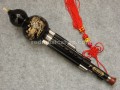 Professional Engraved Ebony Hulusi, Detachable and Adjustable