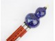 Professional Rosewood Cloisonne Hulusi, Detachable and Adjustable