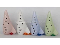 12 Hole Alto C Ocarina OCA-BL, 4 Colors Available