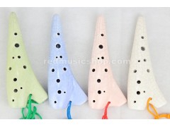 12 Hole Soprano C Ocarina OCA-BL, 4 Colors Available