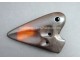 Classic FengYa Ocarina Ceramic Flute, Double Pipes, for Professional, 4 Keys Available