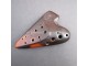 Classic FengYa Ocarina Ceramic Flute, Double Pipes, for Professional, 4 Keys Available