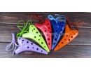 Fengya 12 Hole Soprano C Plastic Ocarina, 5 Colors Available