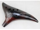 Classic 12 Hole Alto F Ocarina Ceramic Flute