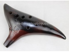 Classic 12 Hole Alto F Ocarina Ceramic Flute