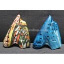 Plastic Triple Ocarina Alto C, for Professional