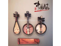 Chinese Musical Instrument Fridge Magnet, Four-piece Set, Decoration, Gift