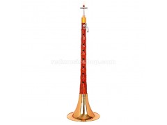 Professional Red Sandalwood Suona with an Additional Key, E1377