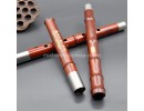 Professional Short Xiao, Red Sandalwood, 8 Holes, 2 Sections, E0904
