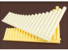 16/18 Pipes Paixiao, Pan Flute, Panpipes, C Key for Beginners, with Mouthpiece and Long Pipes, E0940