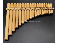 18 Pipes Bamboo Paixiao, Pan Flute, Panpipes, Tunable, E0941